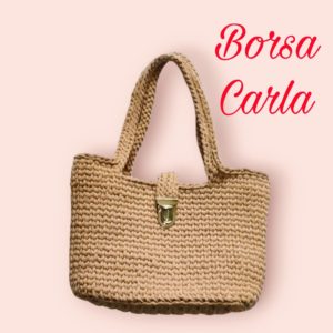 Kit borsa Carla di Laura Gianina Tutto Uncinetto