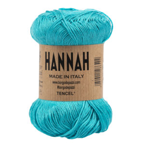 "Hannah" Filato Lyocell 100% ideale per Maglia e Uncinetto – 5 gomitoli da 50 grammi – Morbido, traspirante, fresco ed eco sostenibile