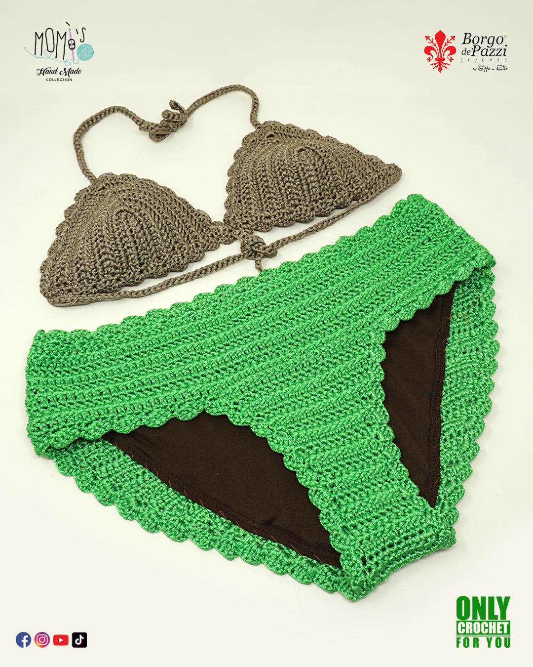 Bikini il cordino elastico per i tuoi costumi perfetti a maglia e uncinetto - immagine 7