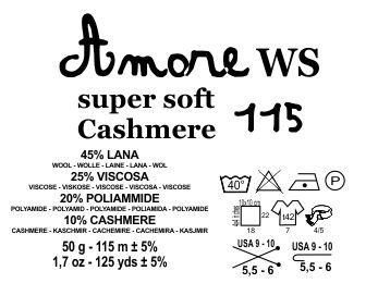 Amore ws cashmere 115 - immagine 2