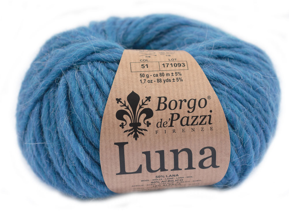 Luna – Filato Misto Lana e Alpaca per Maglia e Uncinetto, Confezione da 10 Gomitoli da 50 g (Totale 500 g) - immagine 3