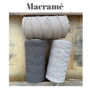 Corde e accessori macramè